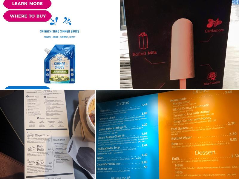 Deep Indian Kitchen Menu