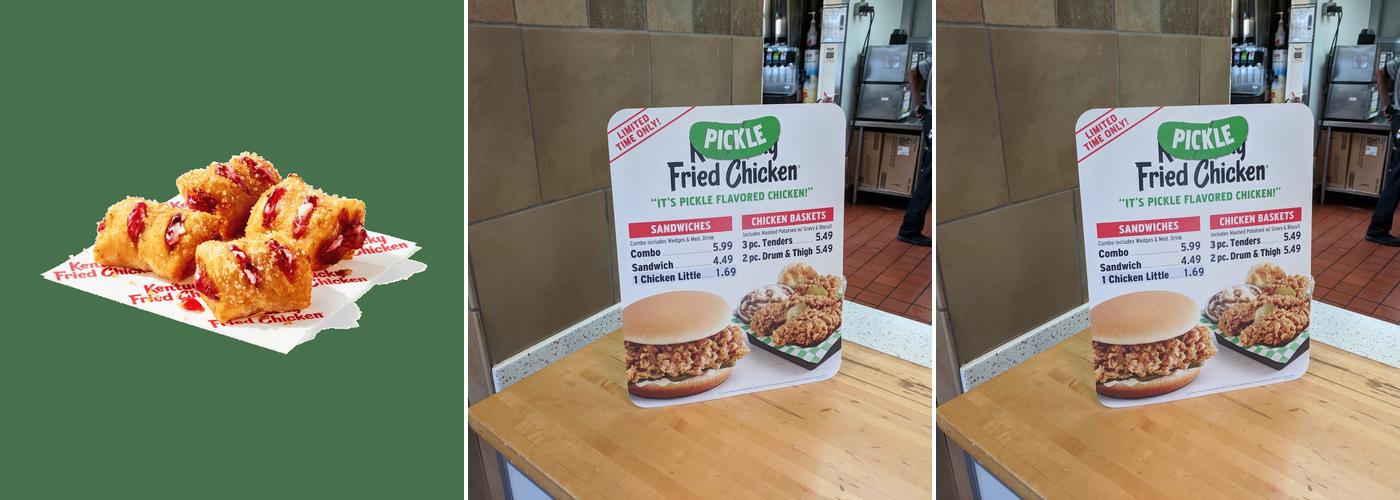 KFC Menu