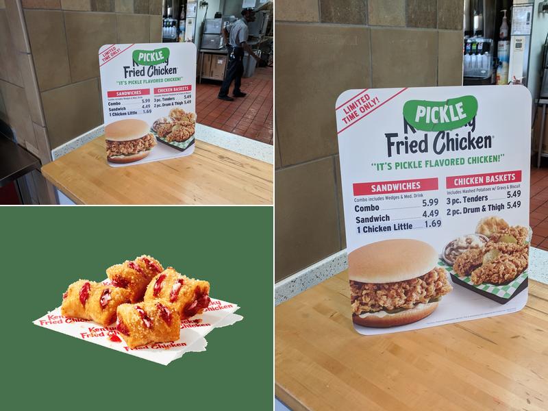 KFC Menu