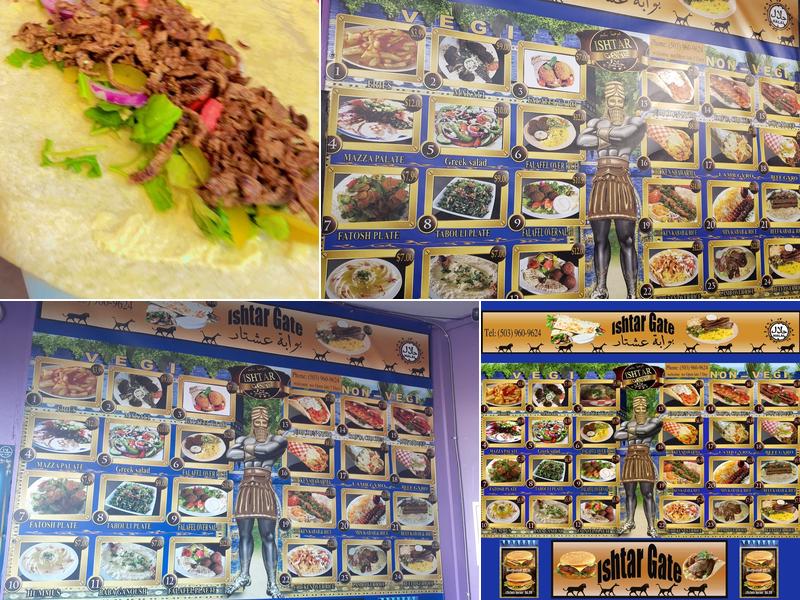 Ishtar Gate -بوابة عشتار Iraqi cuisine Menu