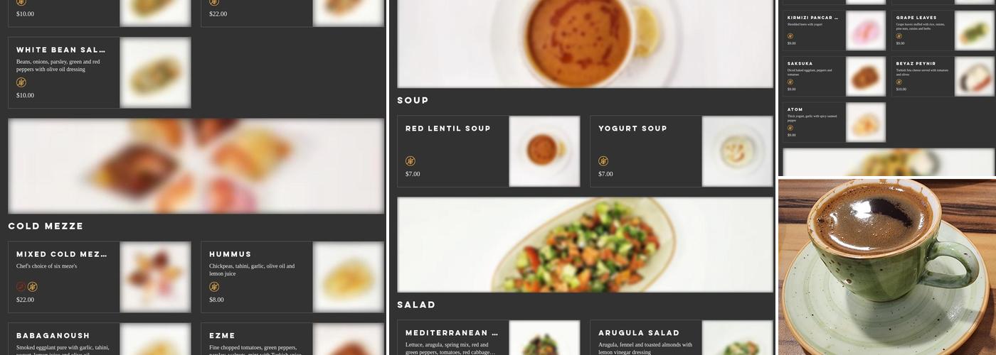 Istanbul Grill Virginia Menu