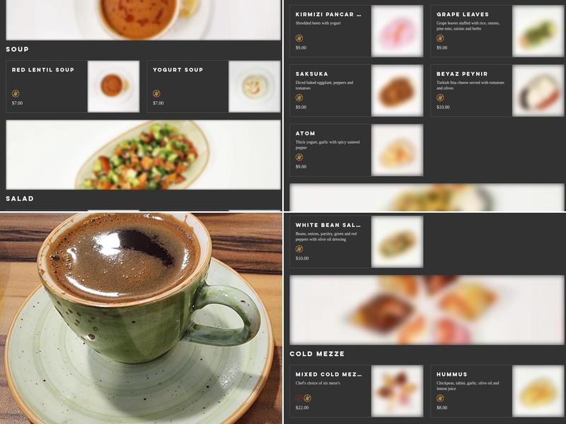 Istanbul Grill Virginia Menu