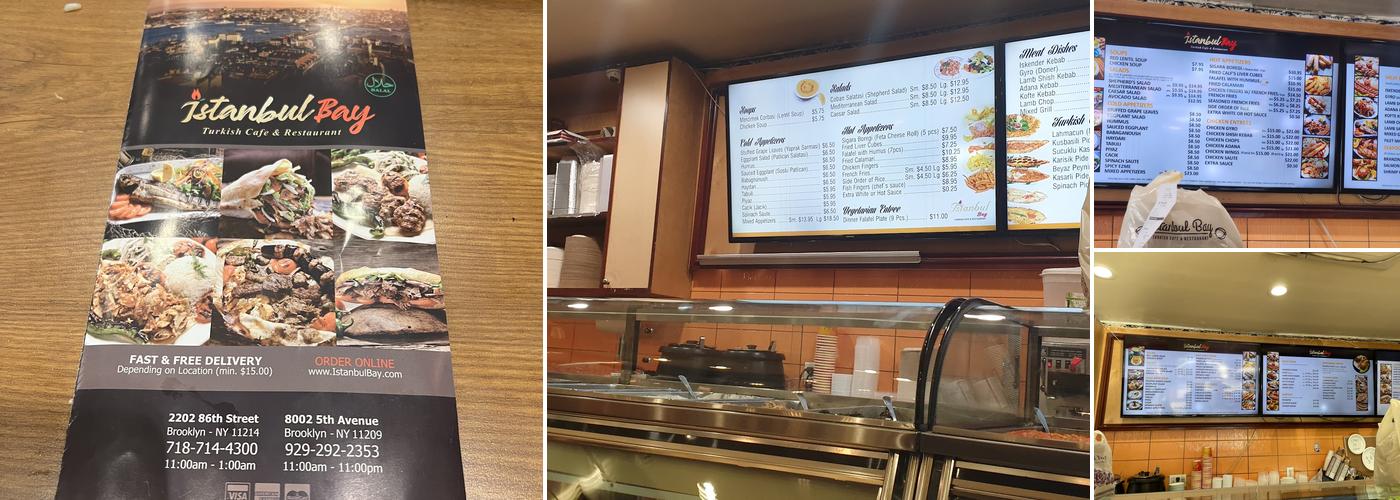 Istanbul Bay Menu