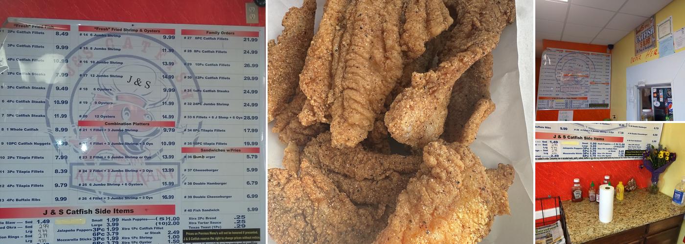 J & S Catfish Menu
