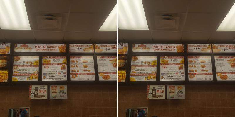 Bojangles Menu