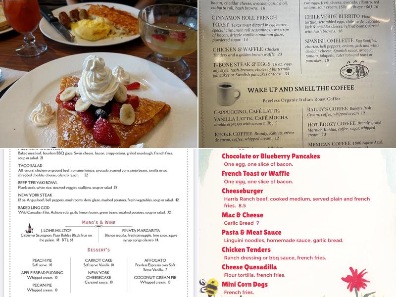 Jack Holders Restaurant & Bar Menu