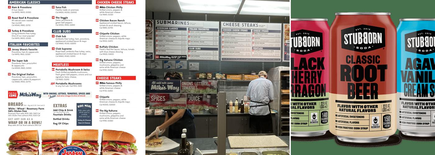 Jersey Mike's Subs Menu