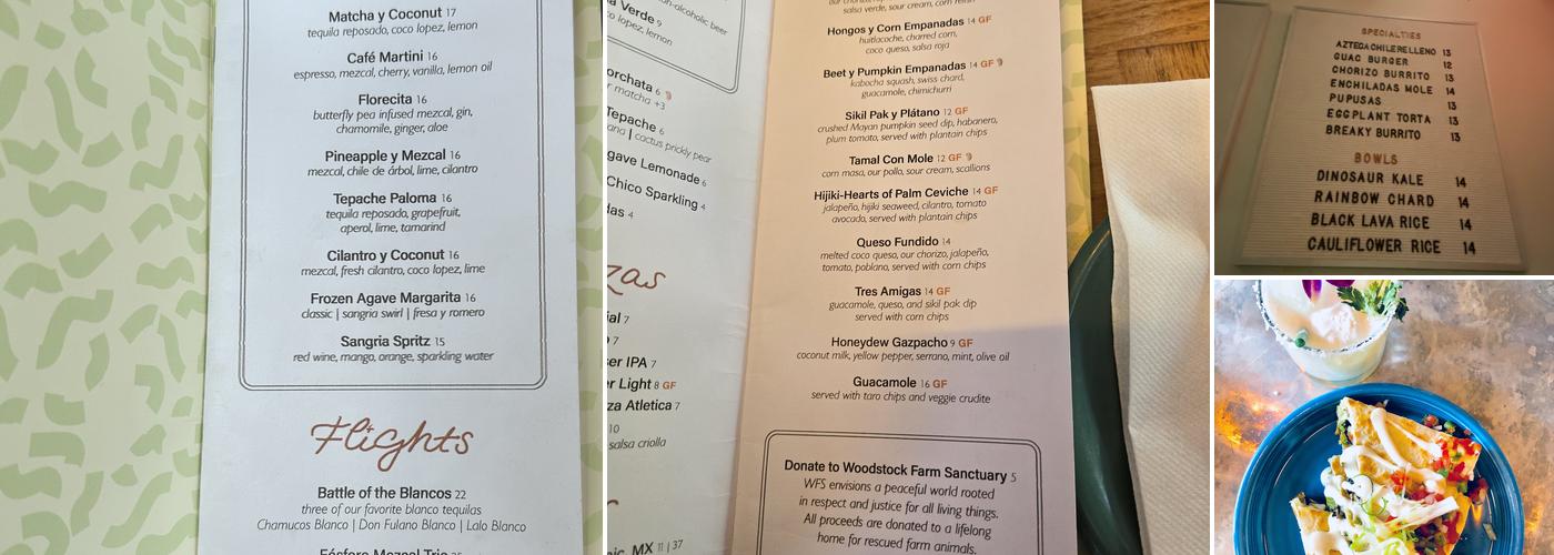 Jajaja Mexicana Menu