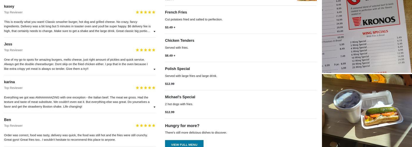 Jakes Pup In the Ruf Menu