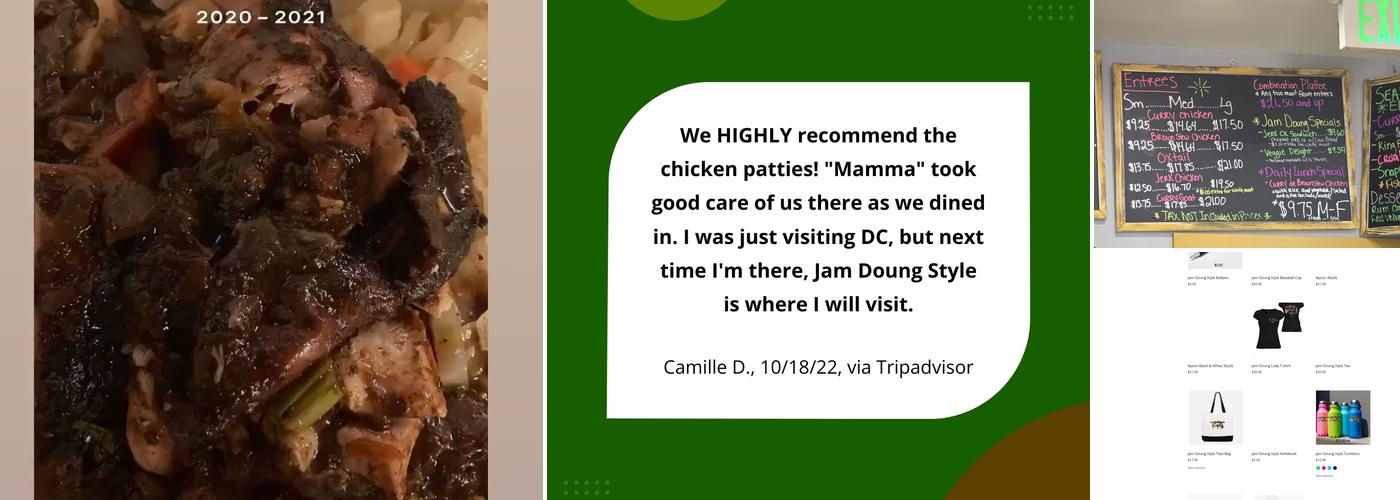 Jam Doung Style Menu