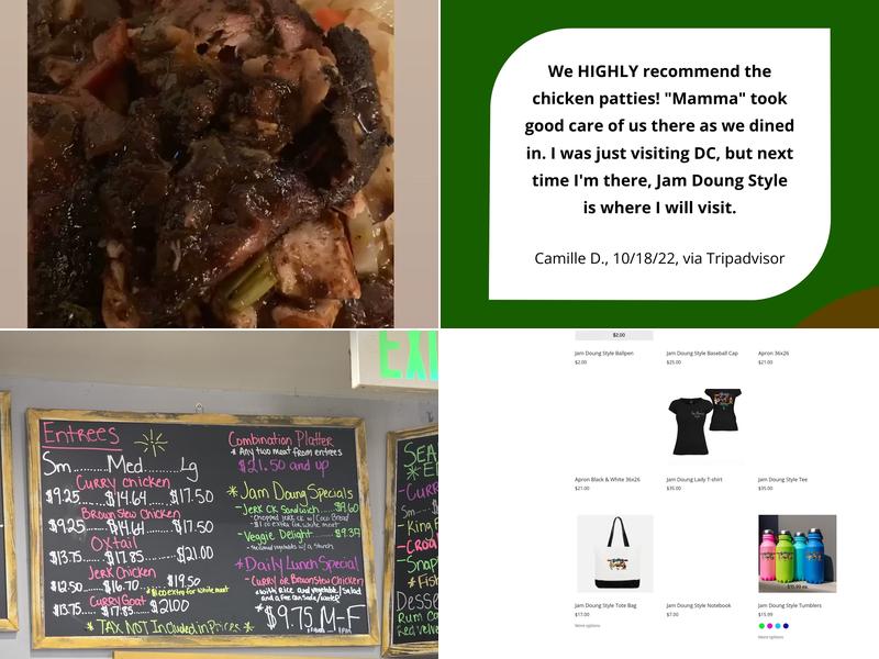 Jam Doung Style Menu