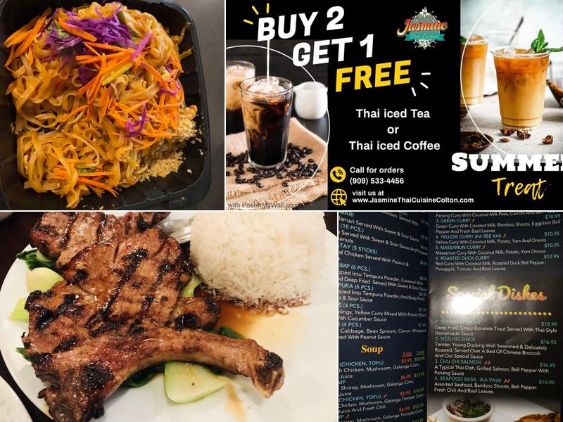 Jasmine Thai Cuisine Menu