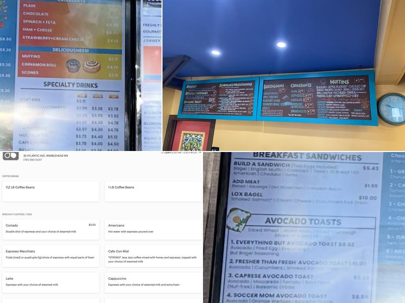 Java Sun Menu