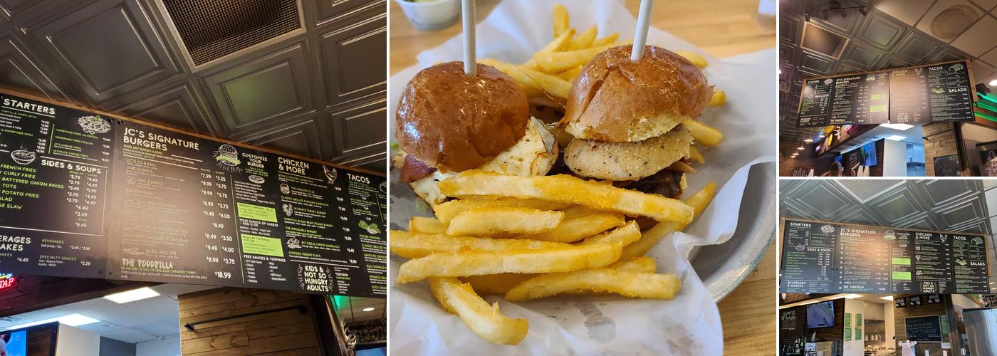 JC's Burger Bar Menu