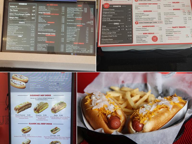 JCI-James Coney Island (Woodlands) Menu