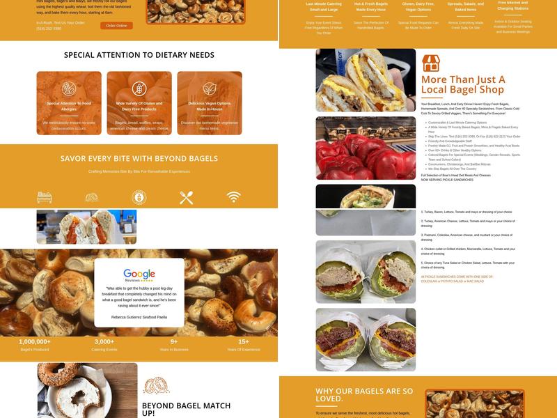 Beyond Bagels Menu