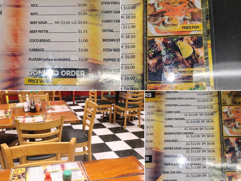 Jerk City Jamaican Restaurant Menu