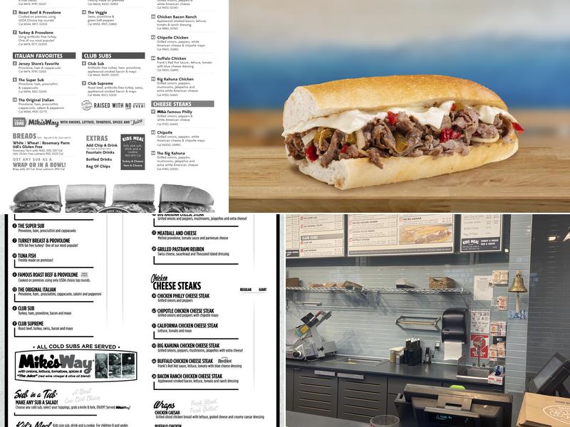 Jersey Mike's Subs Menu