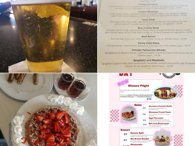 Jim's On the Course Menu