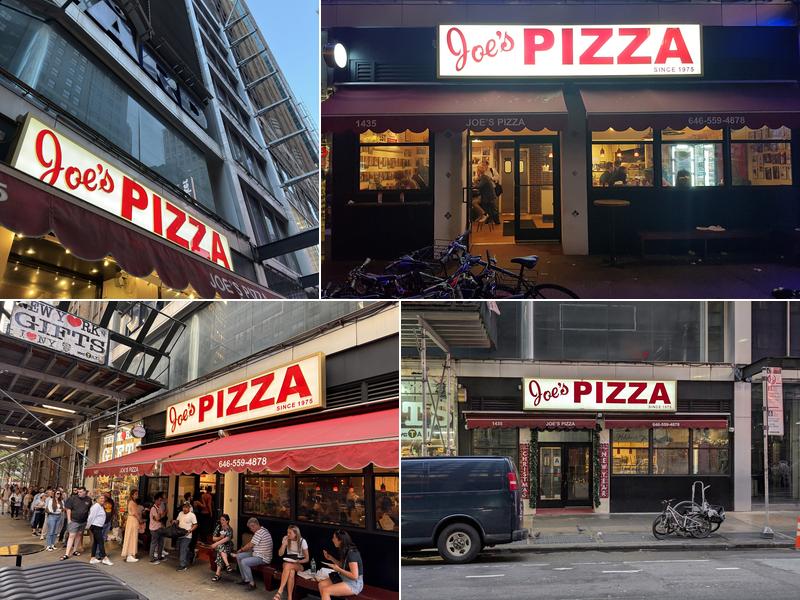 Joe's Pizza Broadway 1435 Broadway, New York