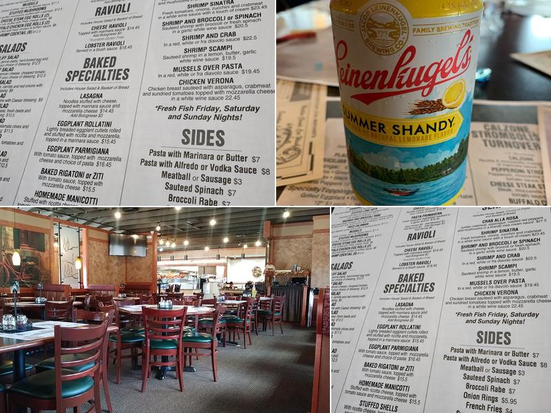 Joe's Pizzeria and Bistro Menu