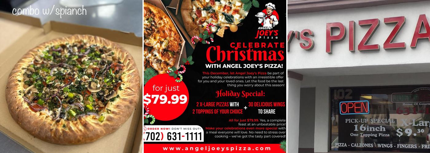 Joey's Pizza Menu