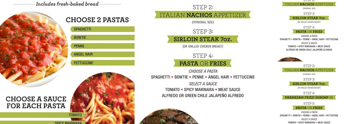 Johnny Carino's Menu