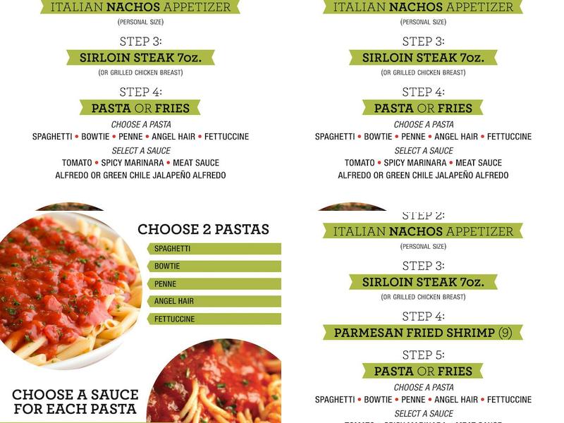 Johnny Carino's Menu