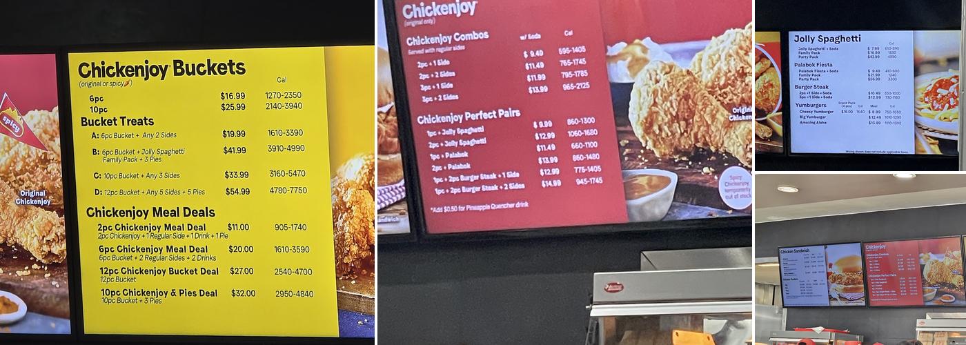 Jollibee Menu