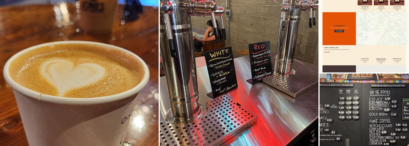 Jones Coffee Roasters Menu