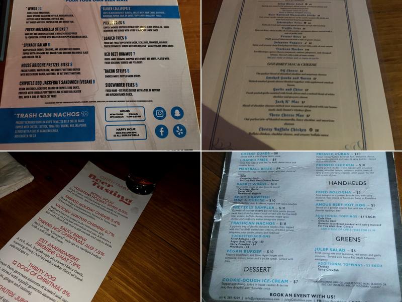 Julep Menu