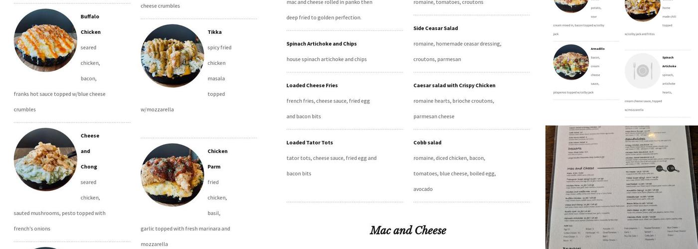Jus' Mac Menu