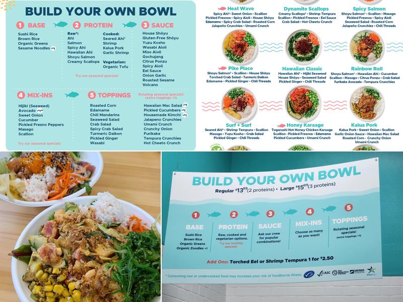 Just Poke Factoria Mall Menu