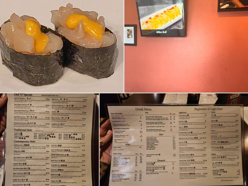 Ka-Prow Thai and Sushi Bistro Menu