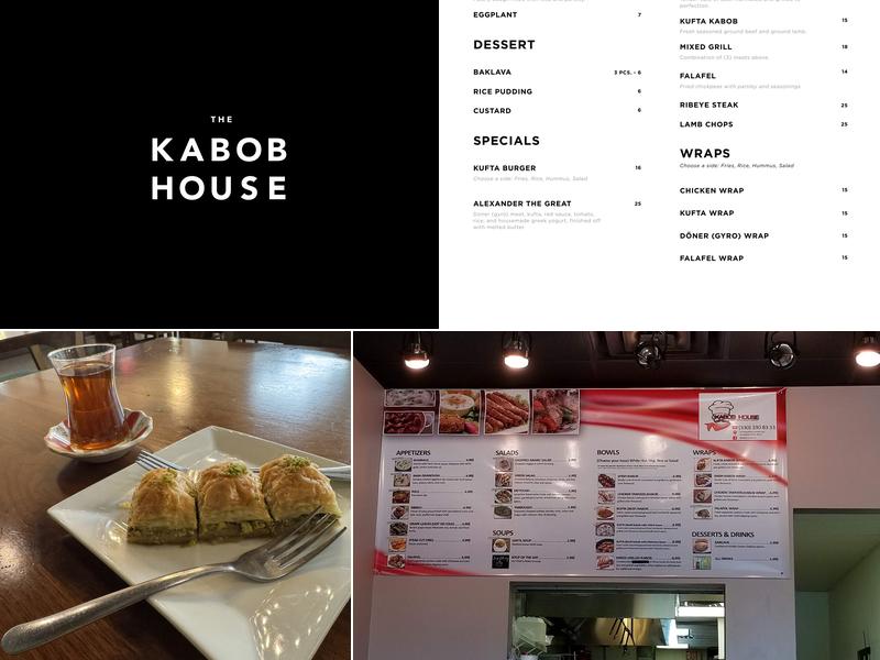 KABOB HOUSE Menu