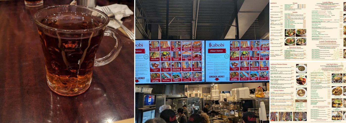 Kabobi - Persian and Mediterranean Grill Menu
