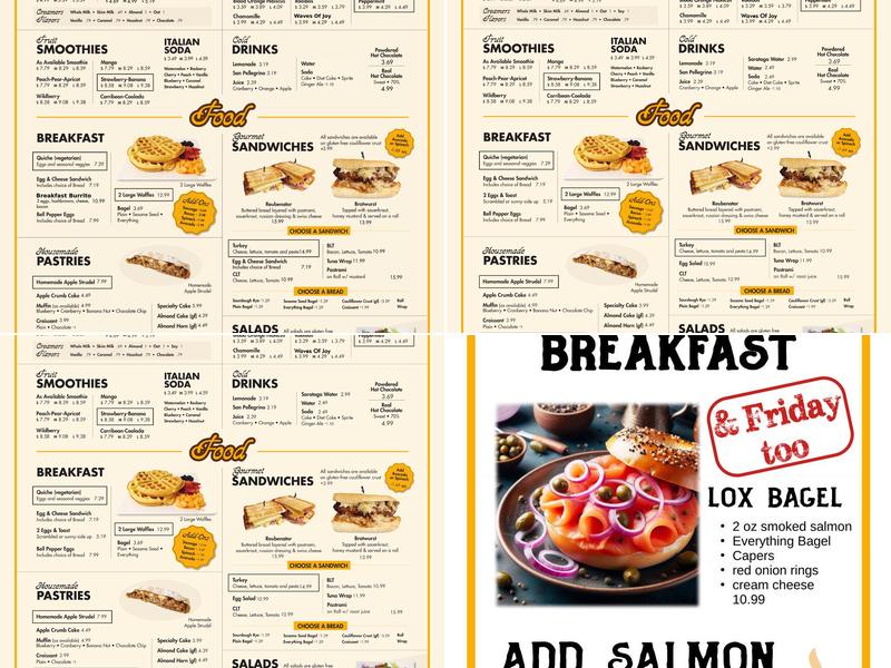KaffeeHouse Menu