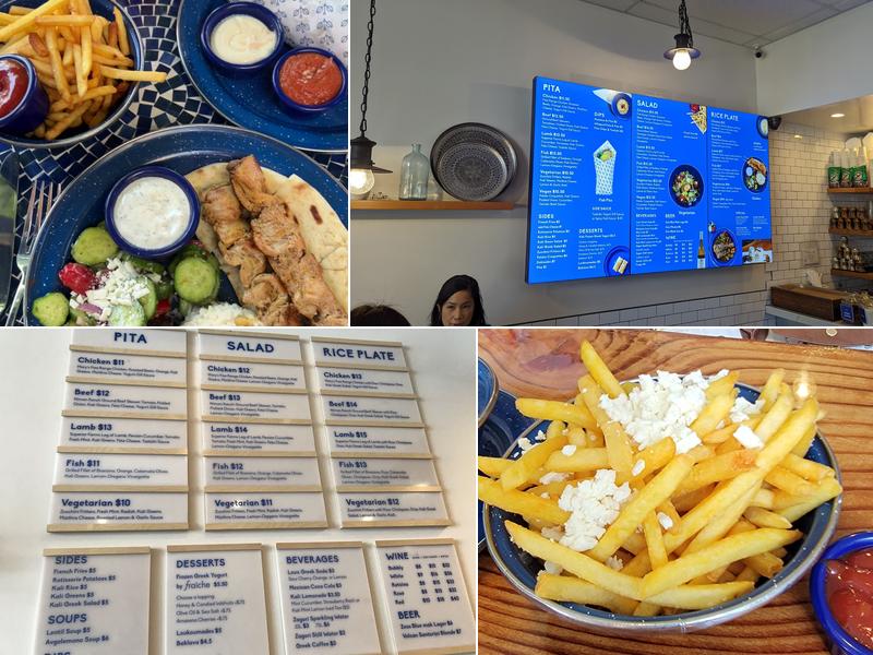Kali Greek Kitchen Menu