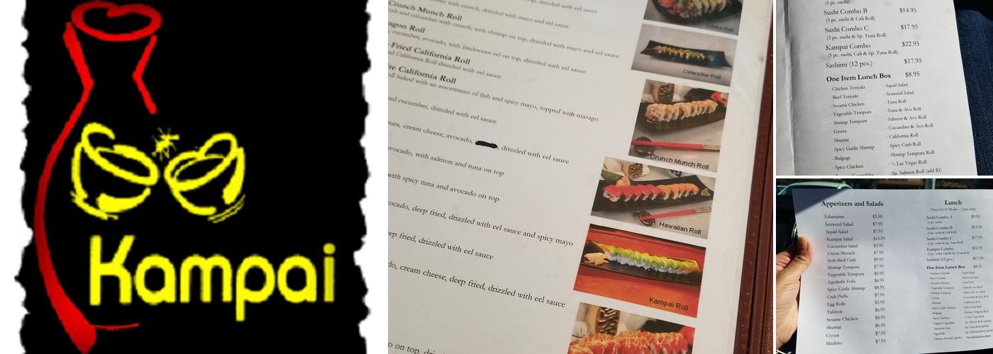 Kampai Sushi Menu