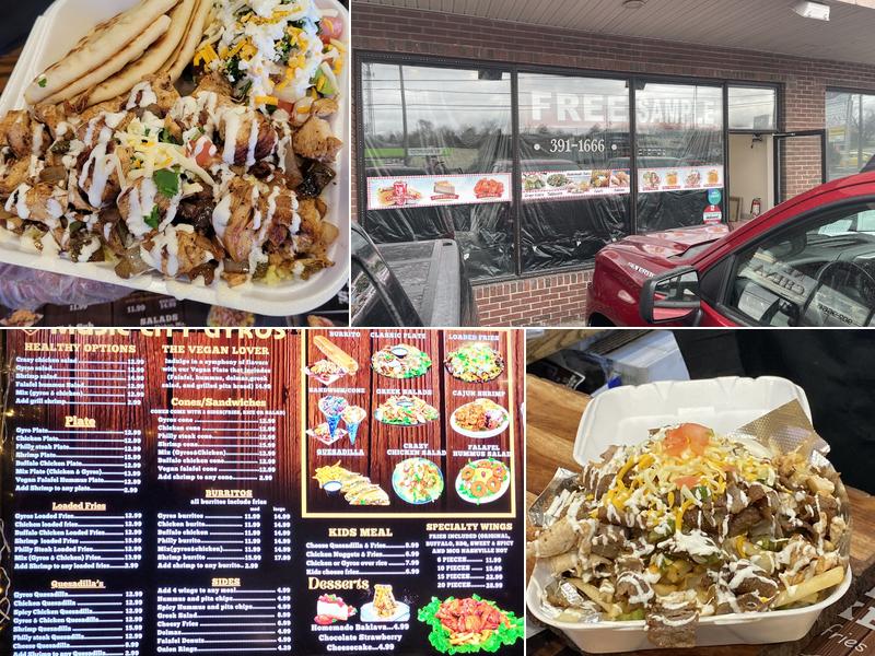 Music City Gyros Menu