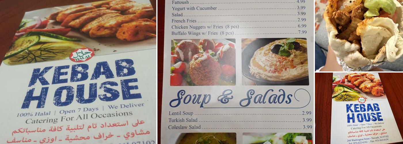 Kebab House Menu