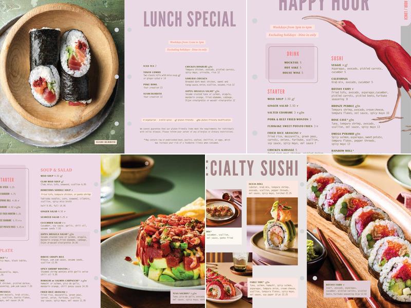 KELP SUSHI JOINT Menu