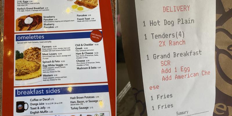 Kerby's Koney Island Menu