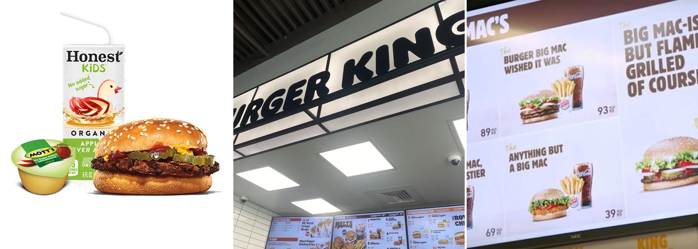 Burger King Menu