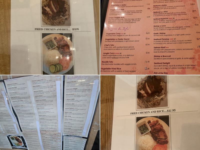 King & I Menu