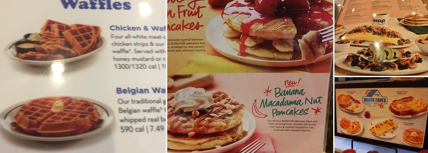 IHOP Menu
