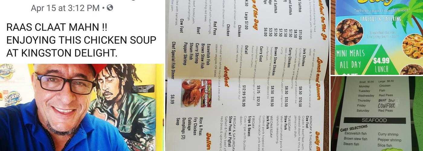 Kingston Delight Menu