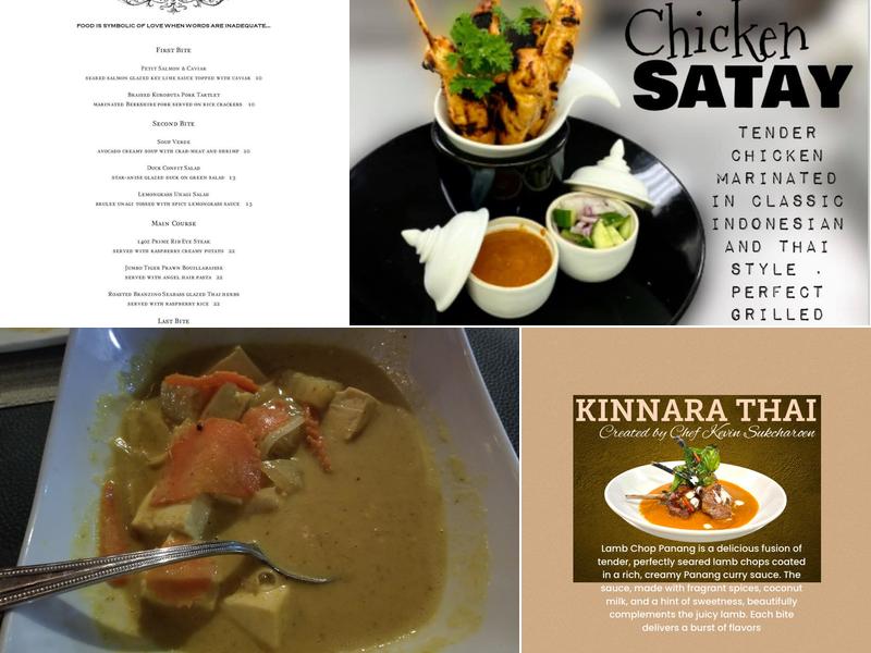 Kinnara Thai Menu