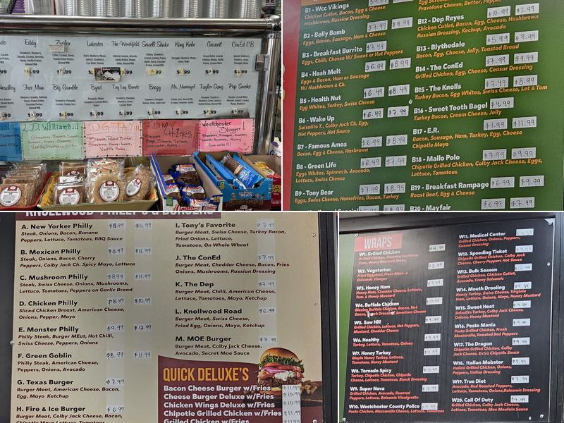 Knollwood Deli Menu