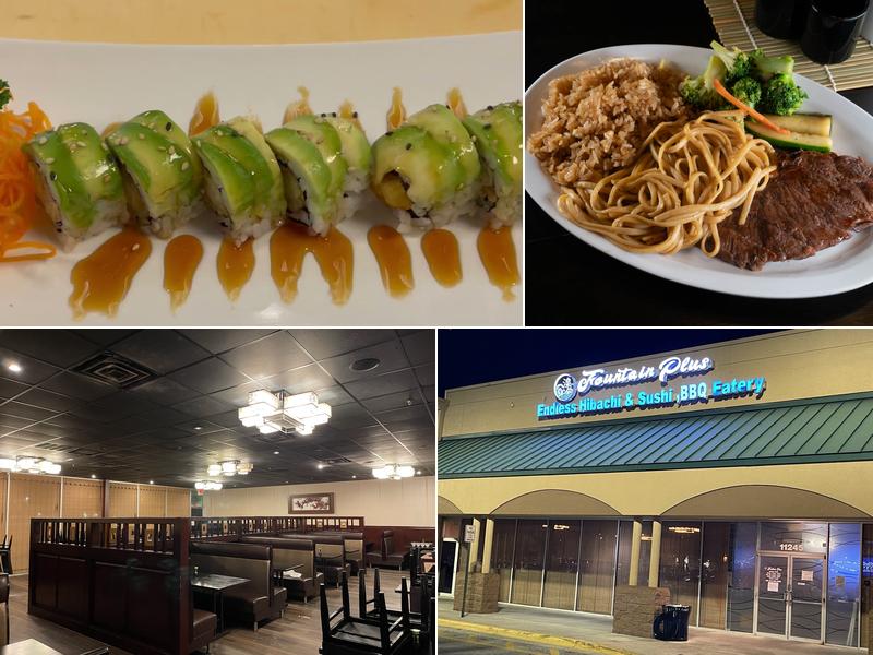Fountain Plus Endless Hibachi and Sushi Eatery 11245 Causeway Blvd, Brandon